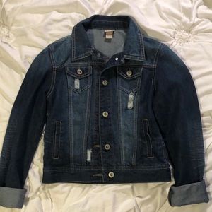 Dark jean jacket
